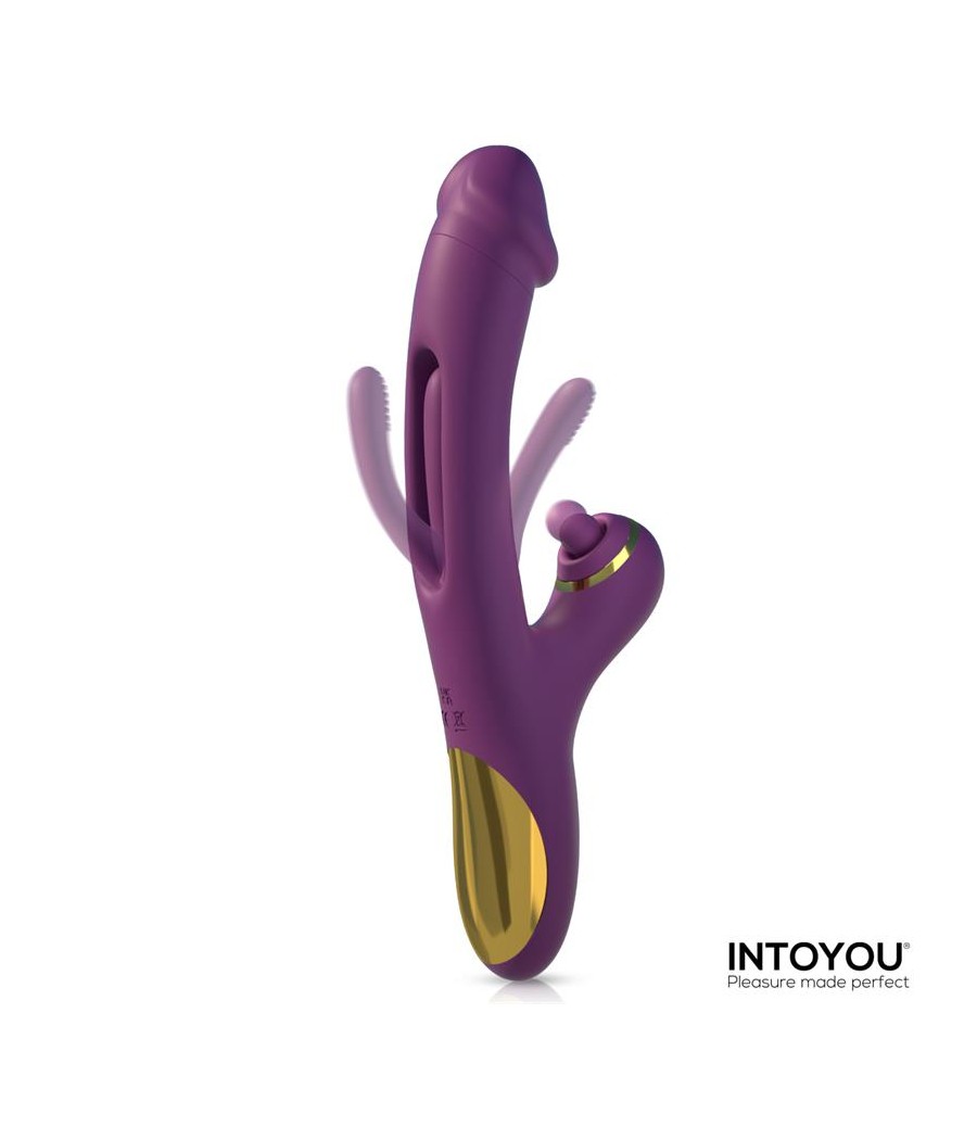 Siter Vibrador con Lengua Movimiento Flipping y Bola Golpeteo