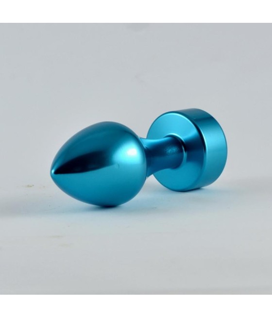 Plug Anal Azul Rosebud con Joya