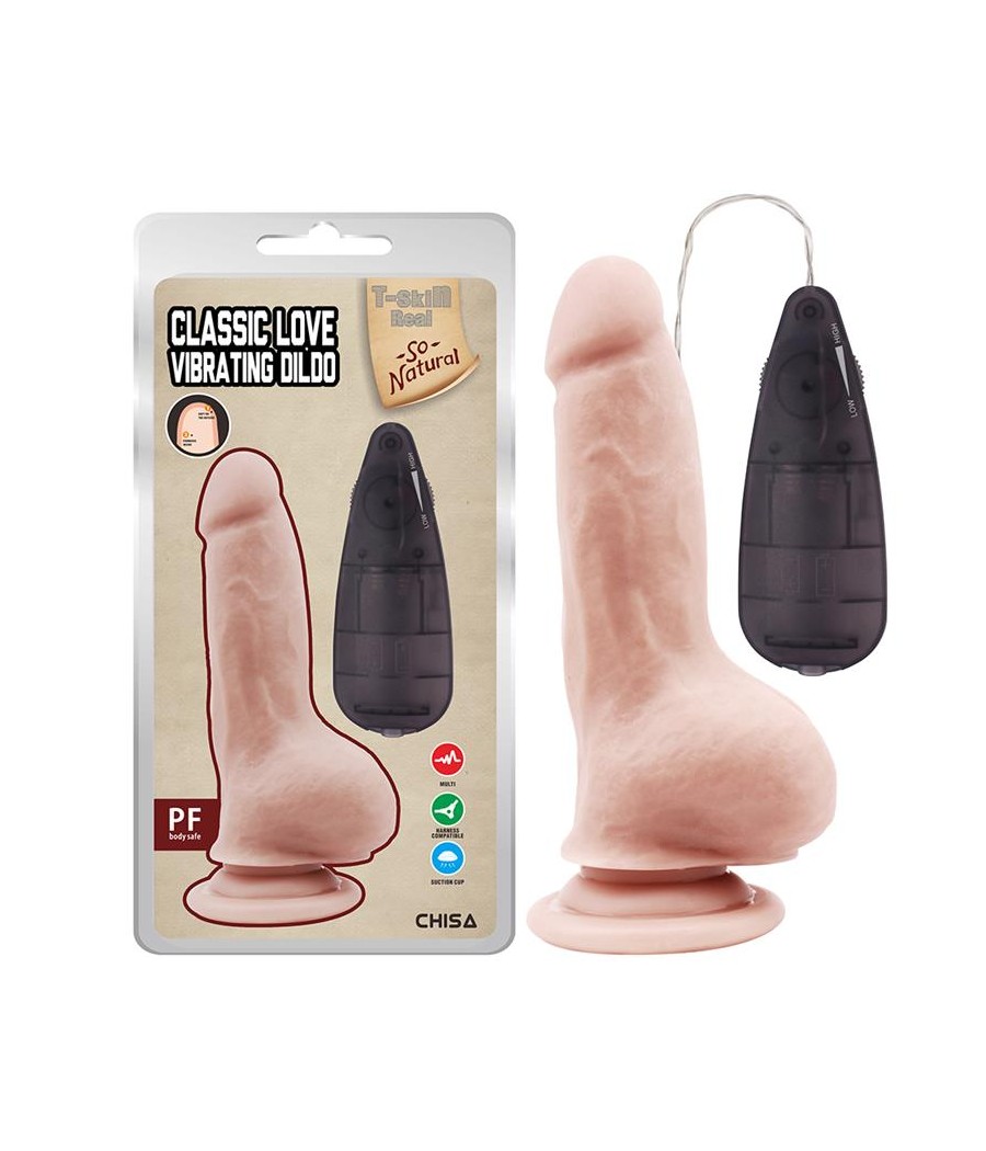 Dildo Vibrador Realista Classic Love 78