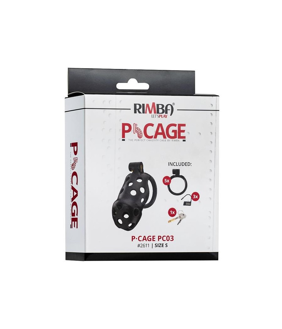 P Cage PC03 Jaula para el Pene 3 Tallas