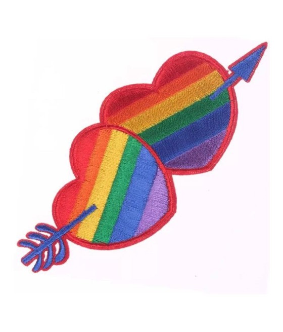 Parche de Corazon Colores Bandera LGBT