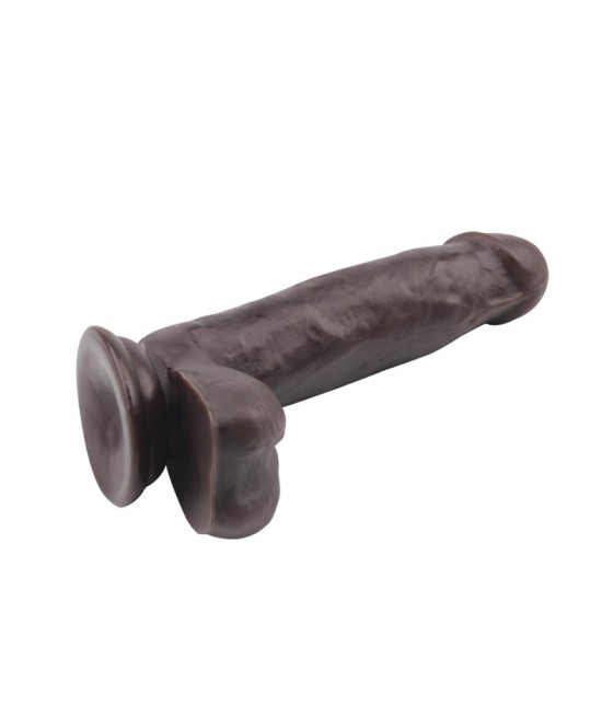 Dildo Dual Density Fashion Dude 178 x 4 cm Marron