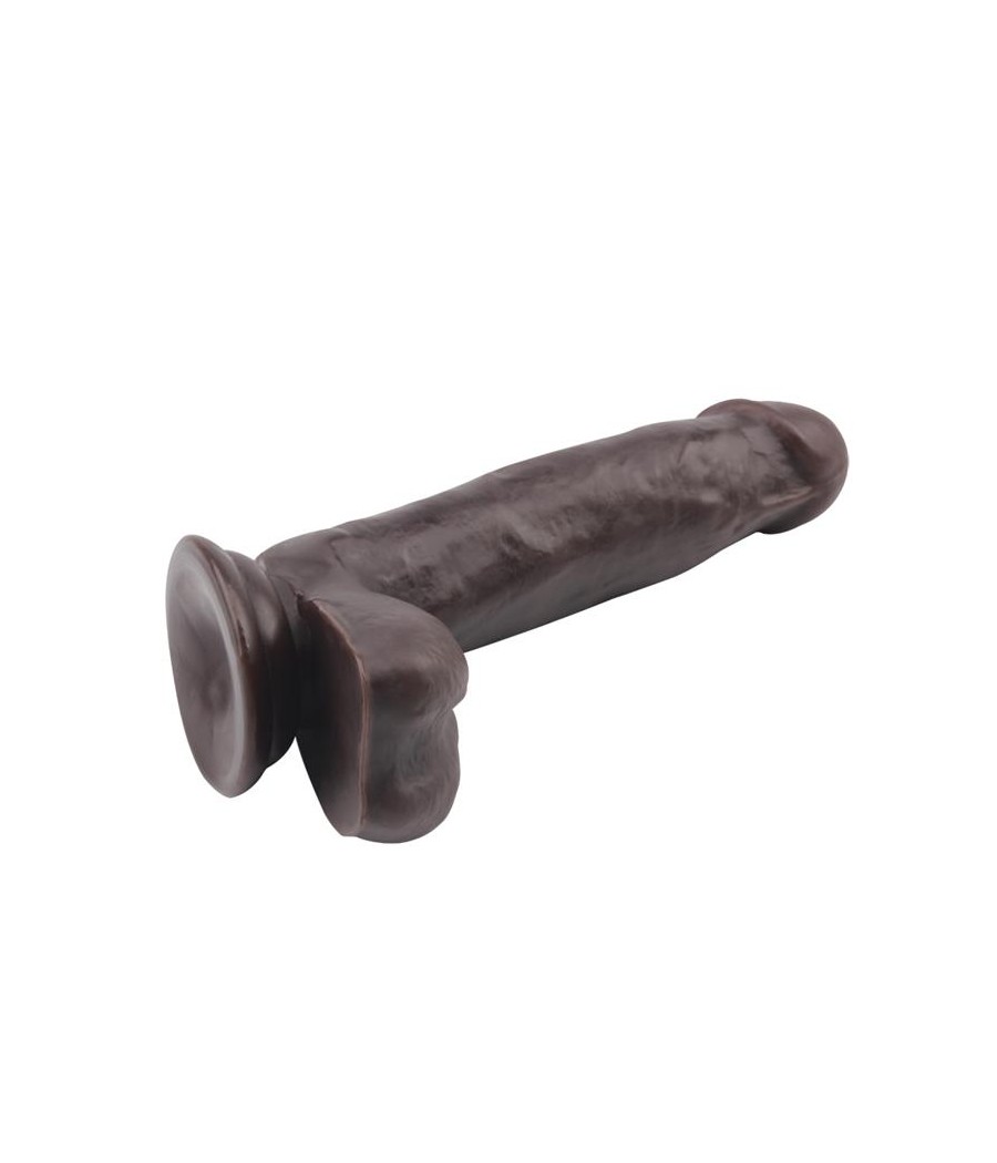 Dildo Dual Density Fashion Dude 178 x 4 cm Marron