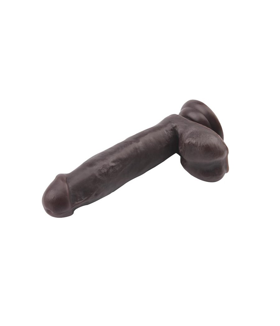 Dildo Dual Density Fashion Dude 178 x 4 cm Marron