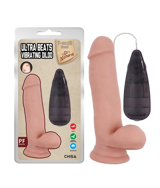 Dildo Vibrador Realista Ultra Beats 68