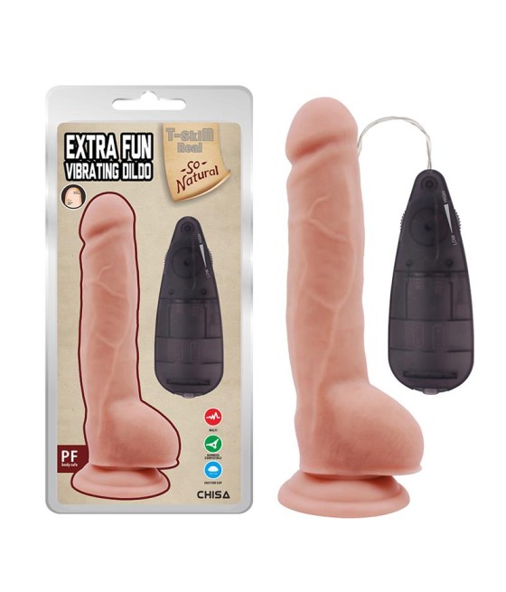 Dildo Vibrador Realista Extra Fun 9.2