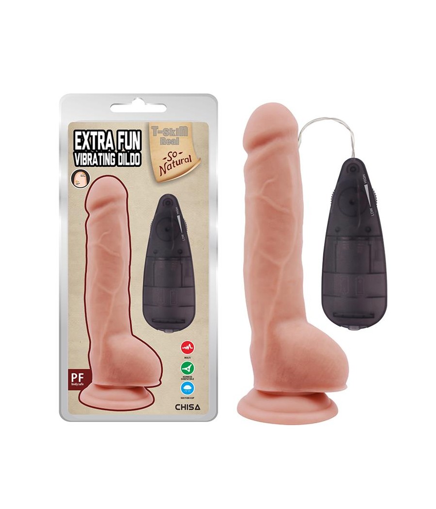 Dildo Vibrador Realista Extra Fun 92