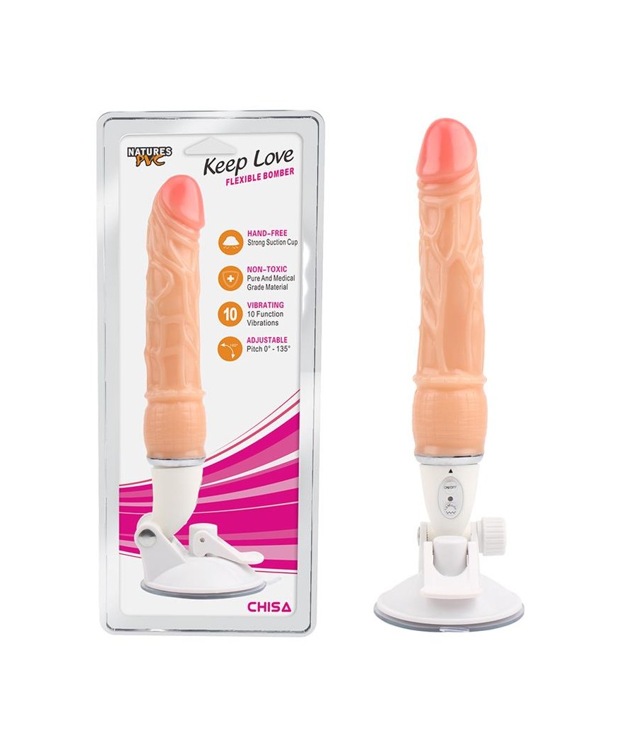 Dildo Vibrador Flexible Bomber 99