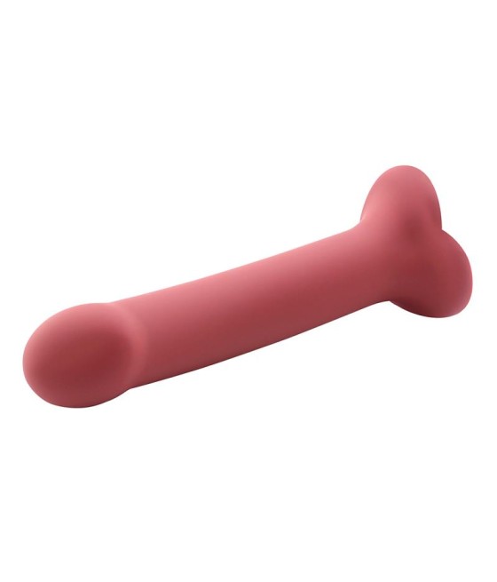 Bouncy Dildo Silicona Liquida Hiper Flexible 65 165 cm Talla S Burgundy