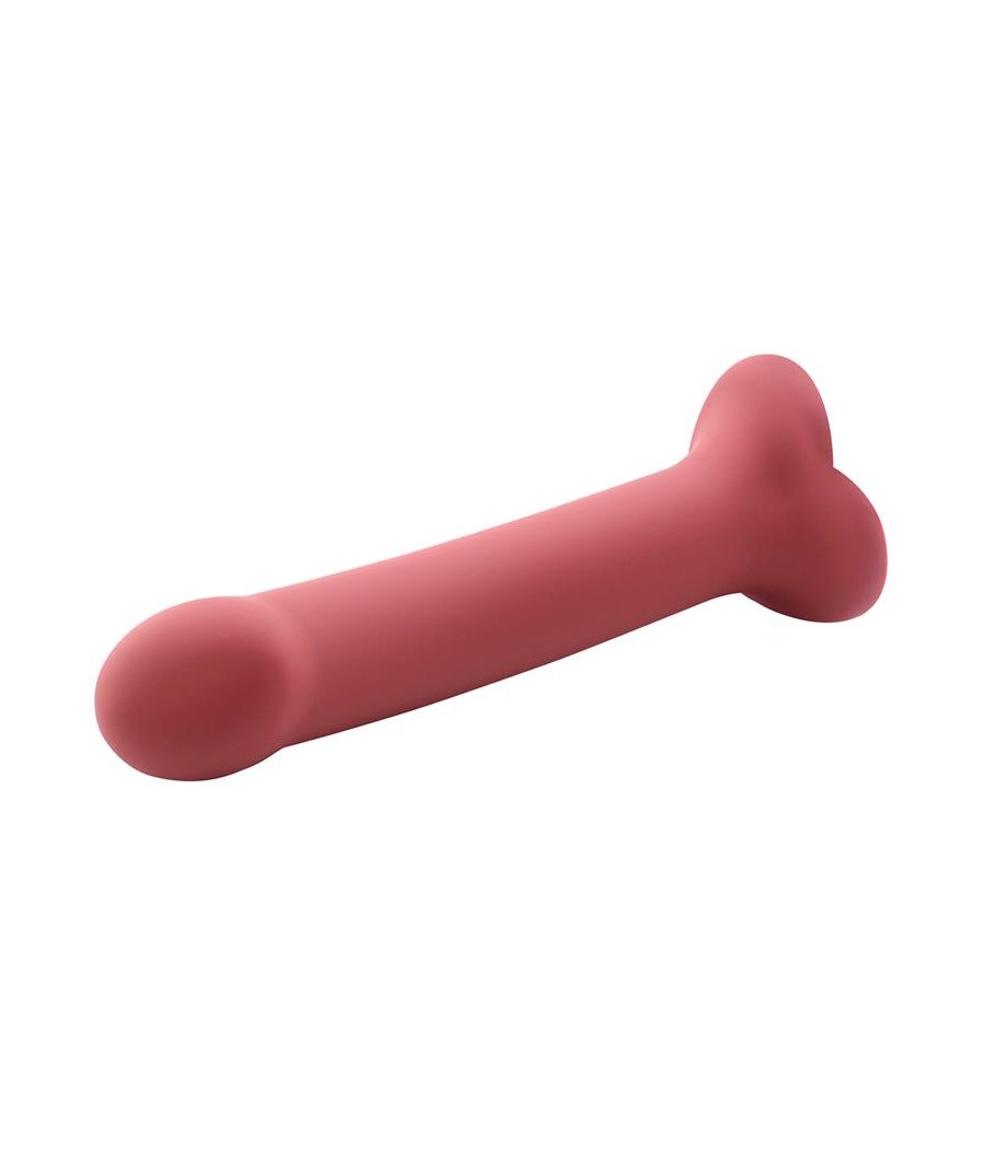 Bouncy Dildo Silicona Liquida Hiper Flexible 65 165 cm Talla S Burgundy