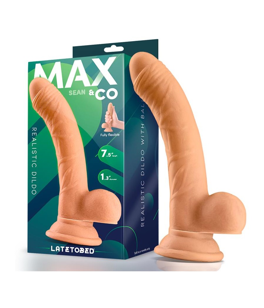 Sean Dildo Realista con Testiculos 75 Natural