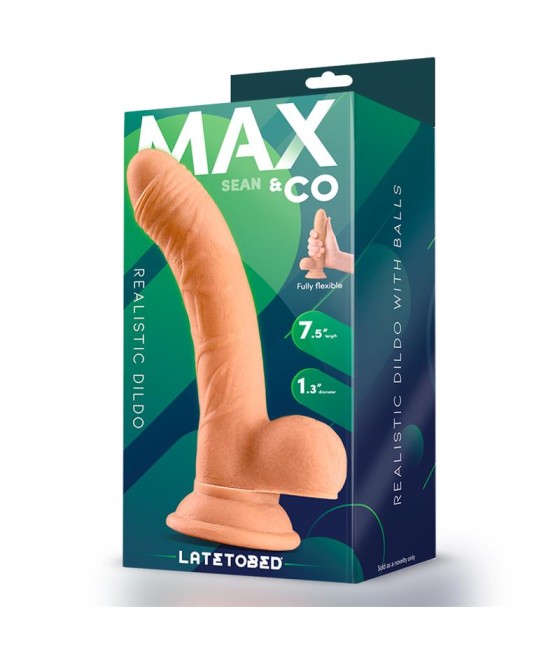 Sean Dildo Realista con Testiculos 75 Natural