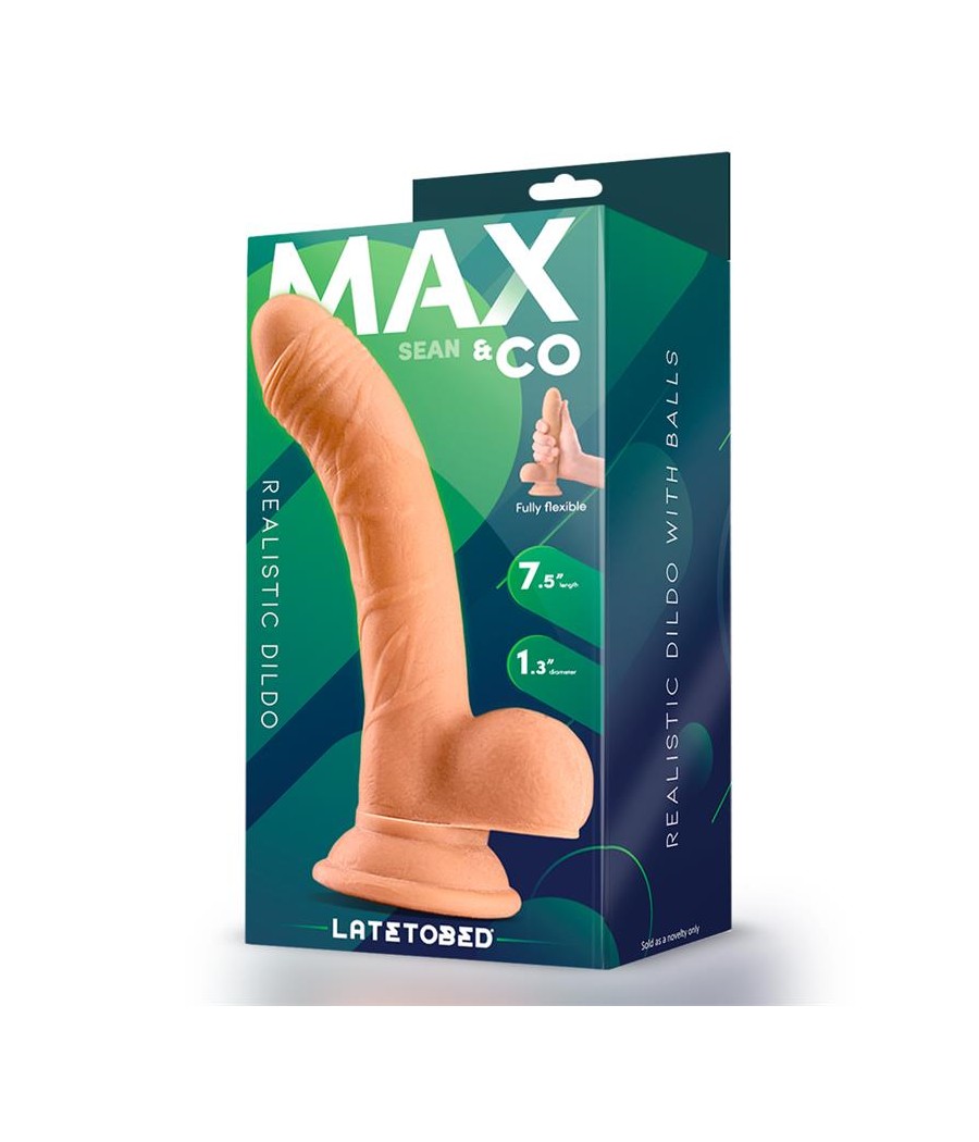 Sean Dildo Realista con Testiculos 75 Natural