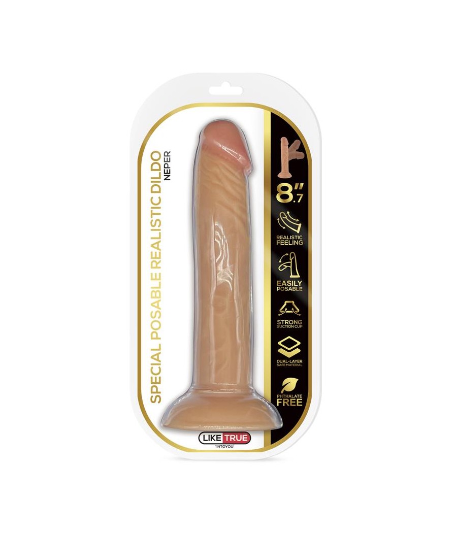 Neper Dildo Realista Articulable Posable 87 Natural