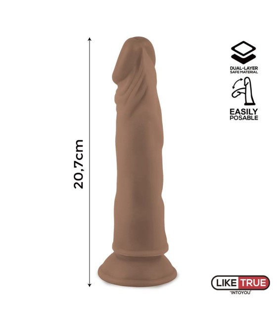 Lenser Dildo Realista Articulable Posable Dildo 8 Marron