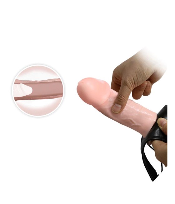 Arnes con Dildo Hueco 16 cm