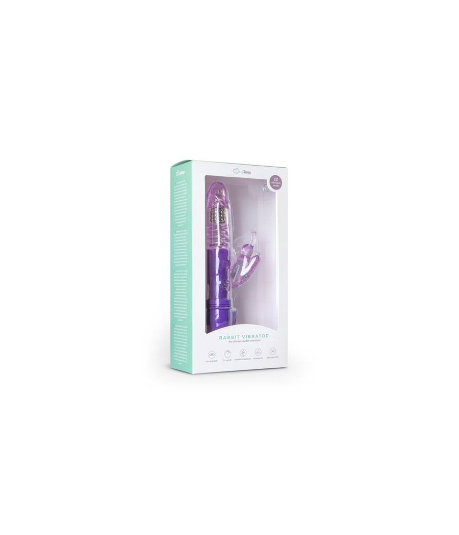 Vibrador con Mariposa Purpura