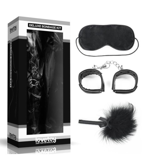 Kit Bondage Deluxe Negro