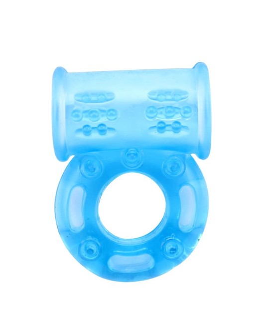 Anillo Vibrador para el Pene Bull Ring Azul