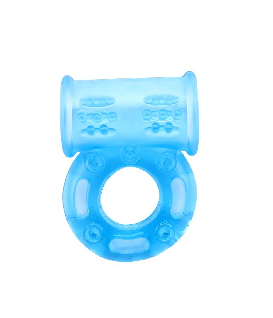 Anillo Vibrador para el Pene Bull Ring Azul