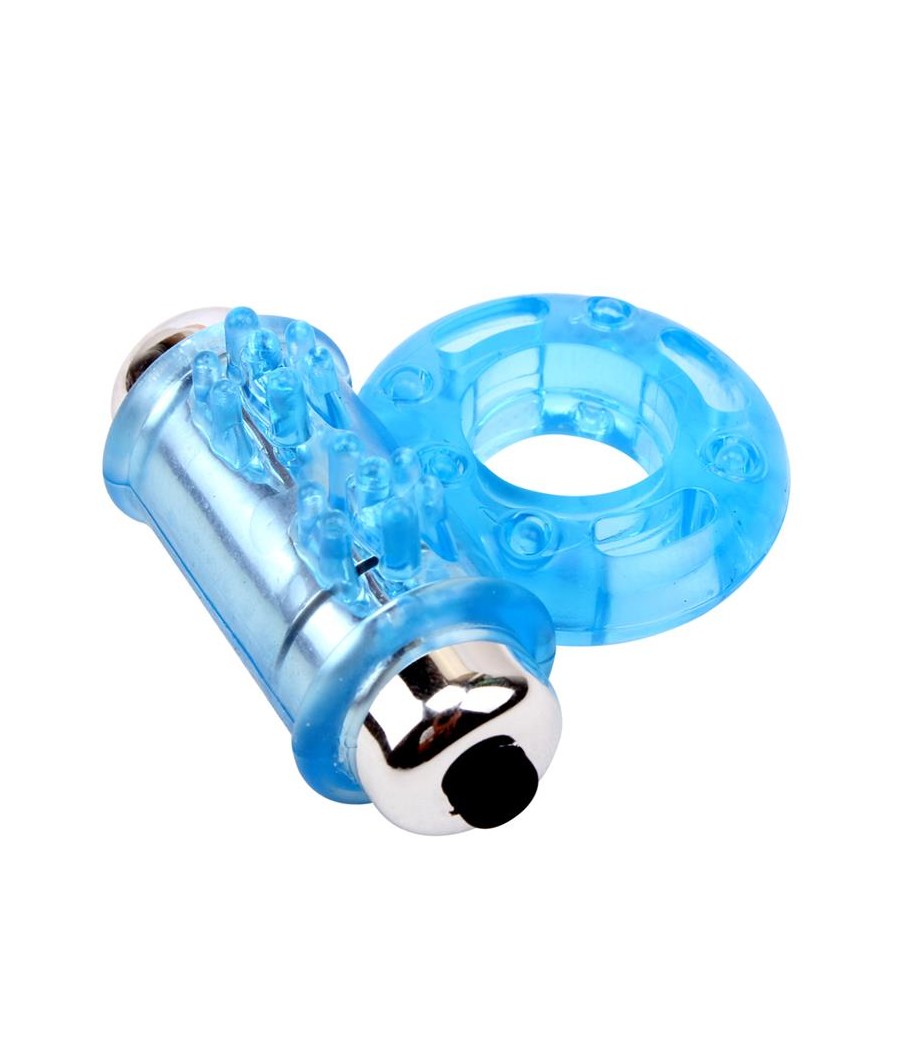 Anillo Vibrador para el Pene Bull Ring Azul