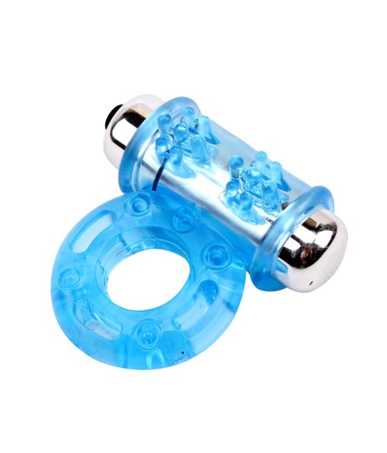 Anillo Vibrador para el Pene Bull Ring Azul