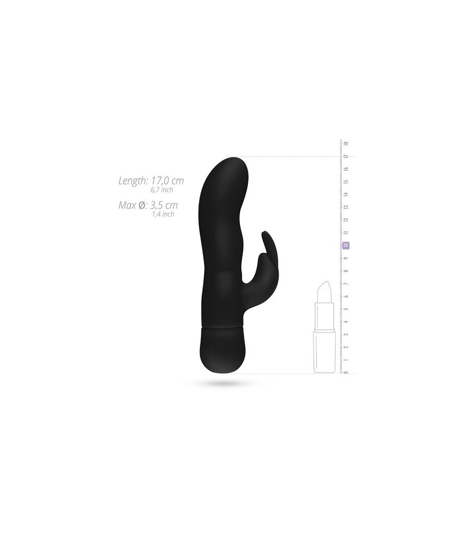 Vibrador de Conejito Negro