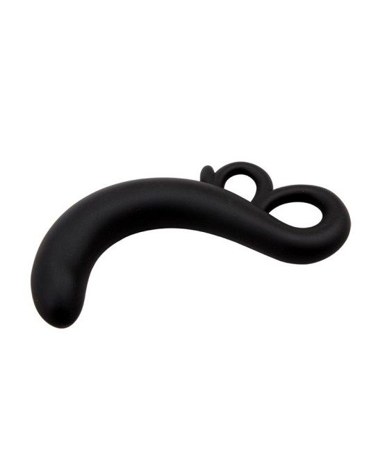 Estimulador Punto G Two Finger Silicona Negro