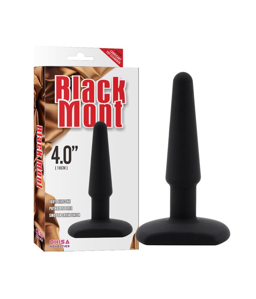 Plug Anal 14 Silicona Negro