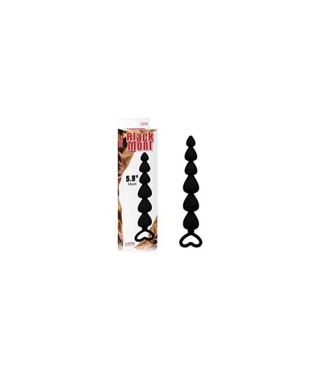 Cadena Anal Lovers 19 cm Beads Silicona Negro