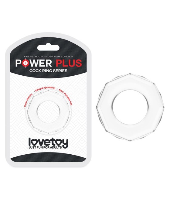 Anillo para el Pene Power Plus Transparente