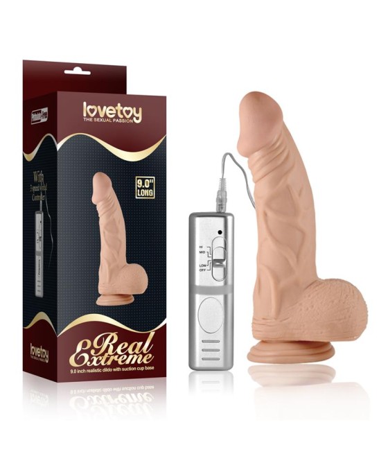 Dildo Real Extreme Dildo con Vibracion 9 Natural