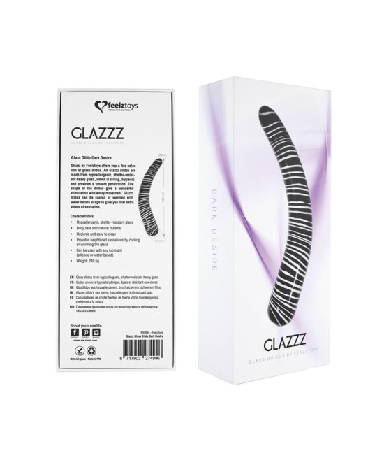 Glazz Glass Dildo de Cristal Dark Desire