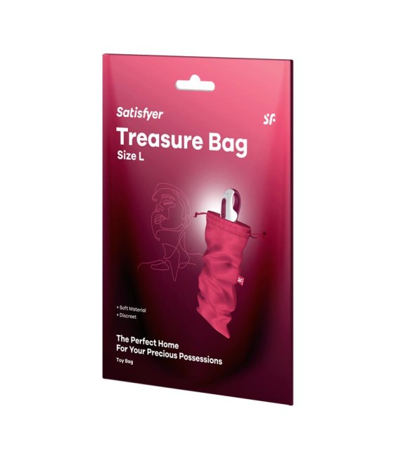 Bolsa de Almacenamiento Treasure Bag Talla L Rojo