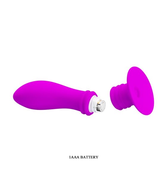 Pretty Love Plug Anal Vibrador Color Purpura