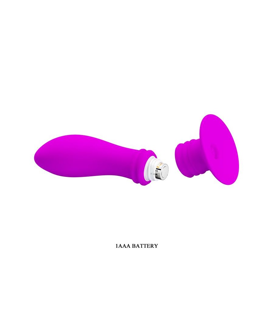 Pretty Love Plug Anal Vibrador Color Purpura