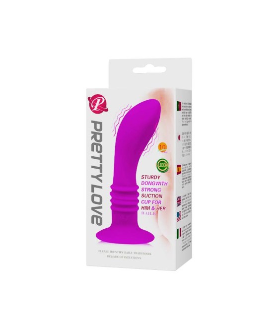 Pretty Love Plug Anal Vibrador Color Purpura