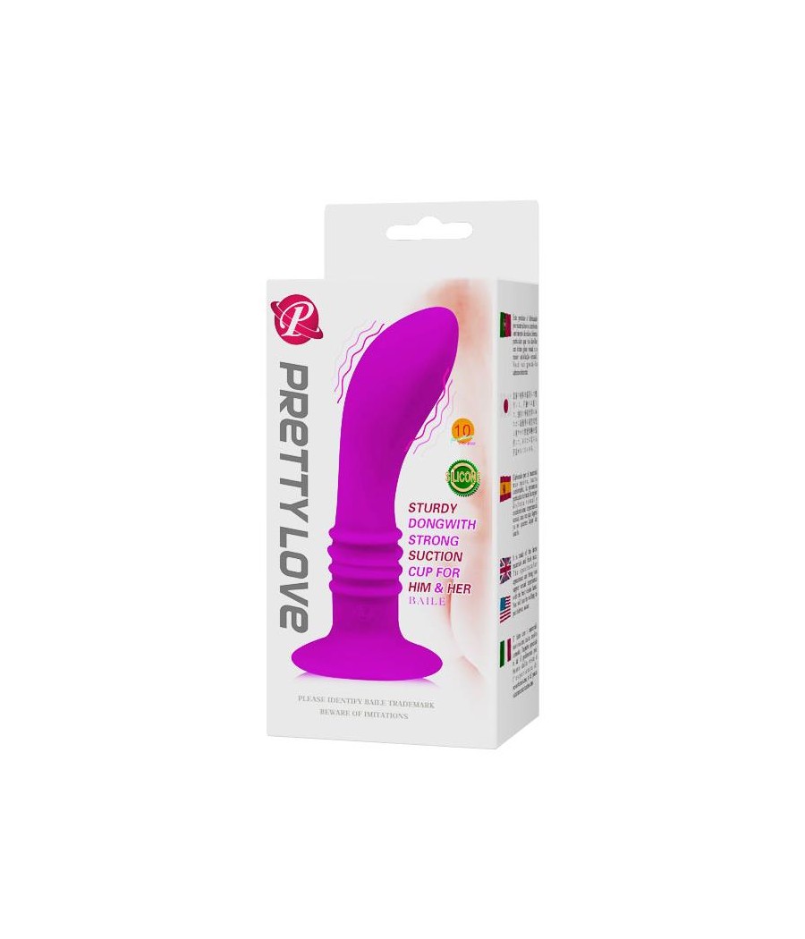 Pretty Love Plug Anal Vibrador Color Purpura