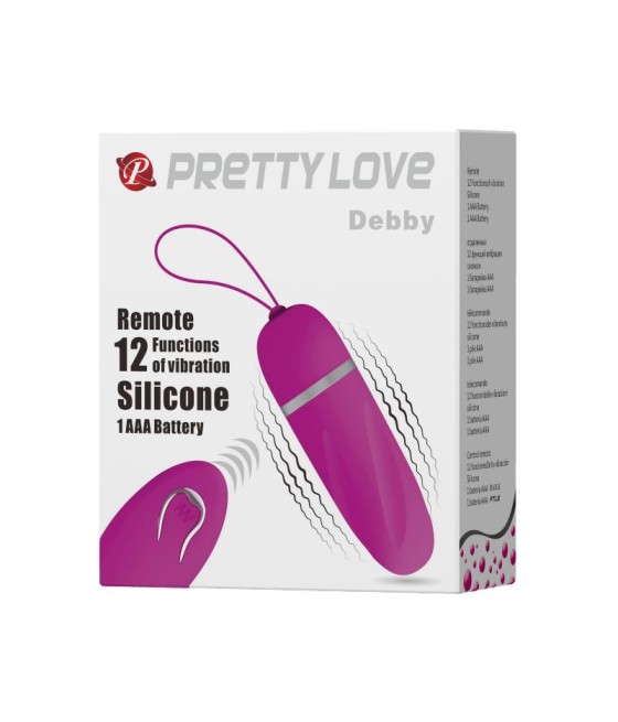 Pretty Love Bala Vibradora Debby Purpura