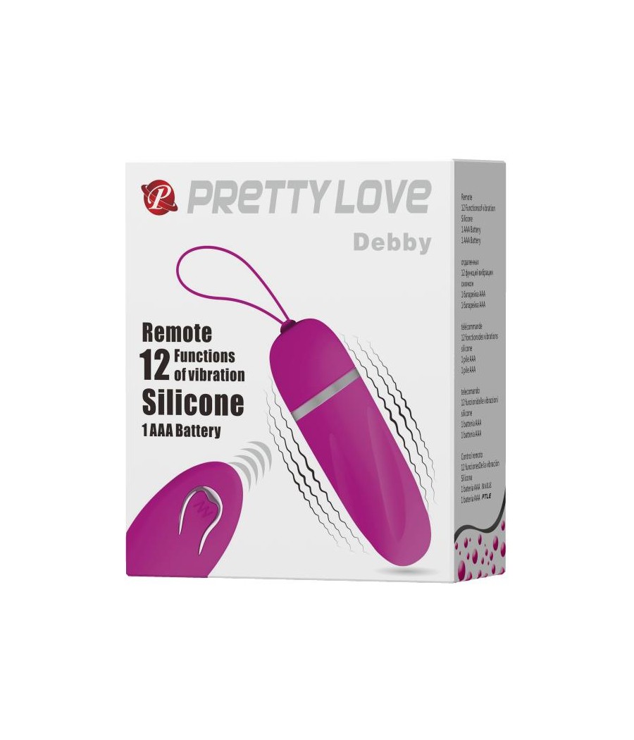 Pretty Love Bala Vibradora Debby Purpura