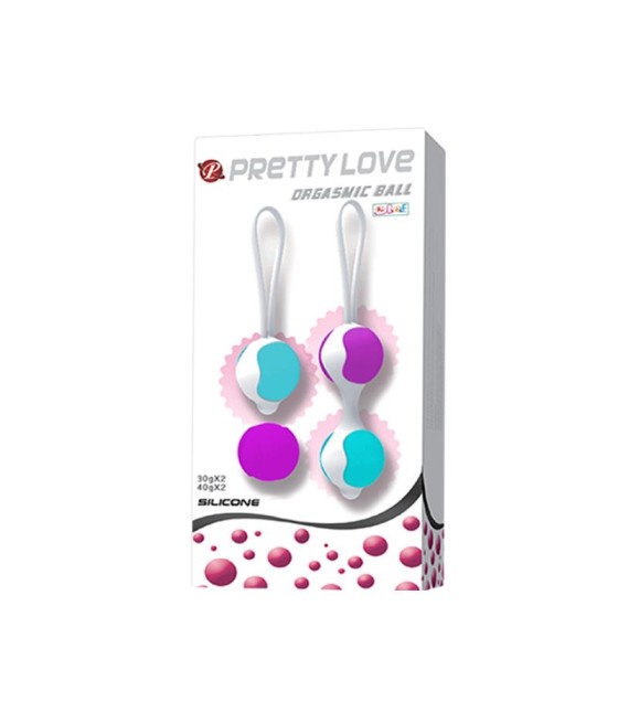 Bolas Kegel Orgasmic Balls Rosa y Azul