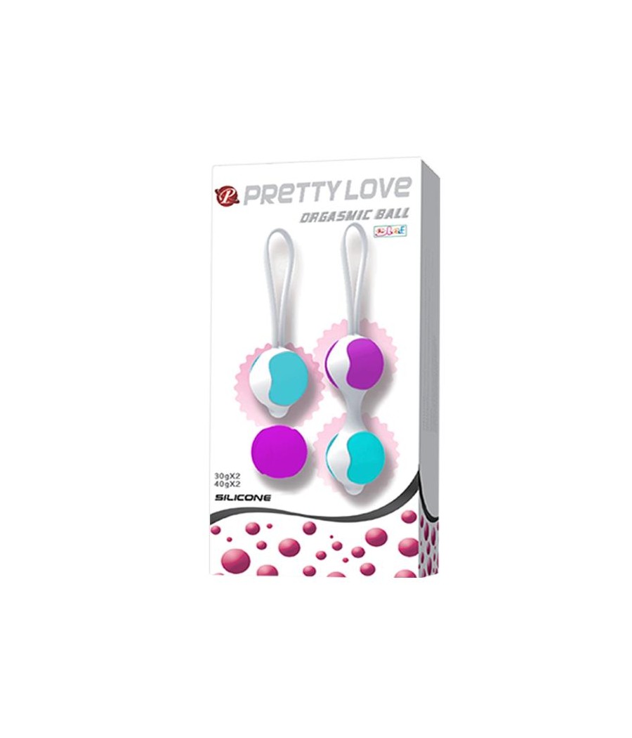 Bolas Kegel Orgasmic Balls Rosa y Azul