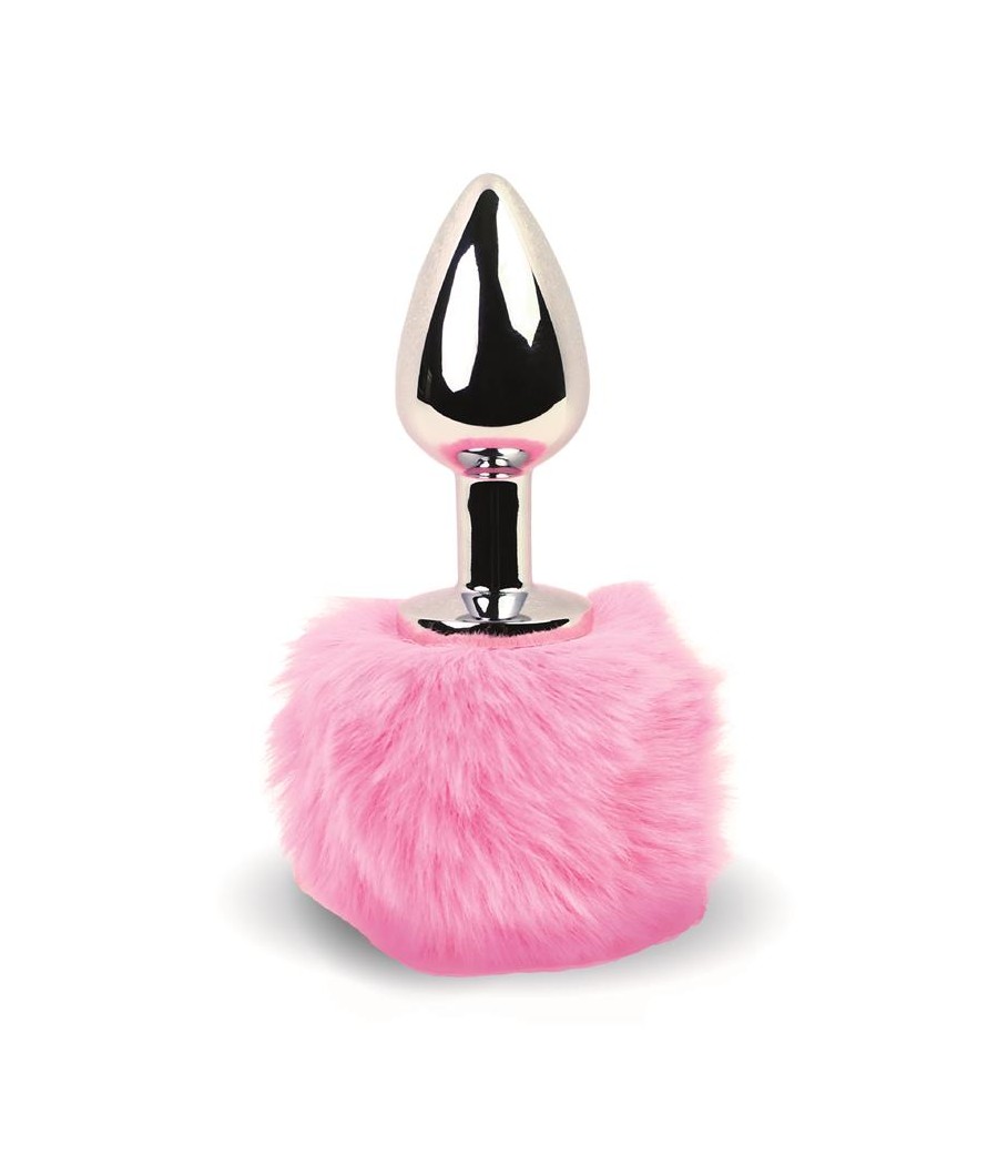 Bunny Tail Plug Anal con Cola Rosa