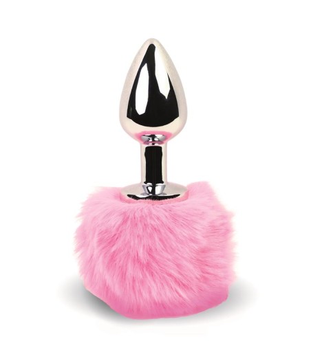 Bunny Tail Plug Anal con Cola Rosa