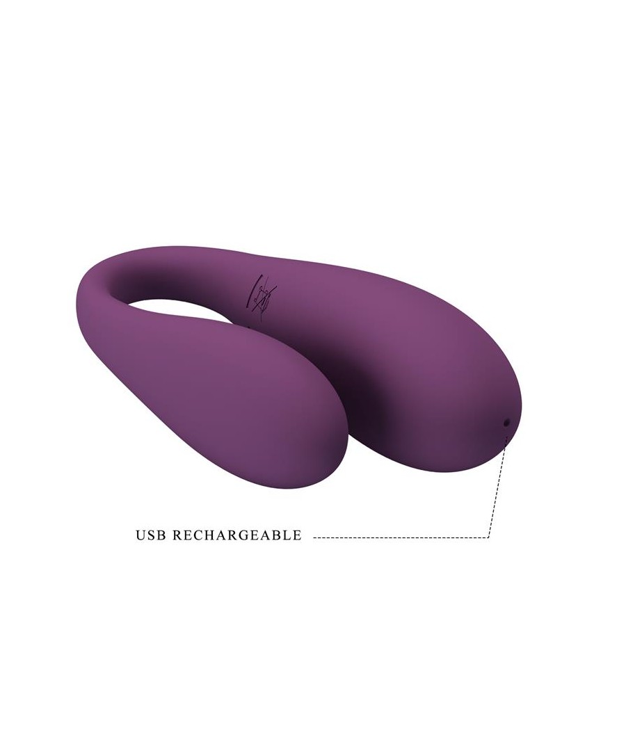 August Vibrador de Parejas con App Lila