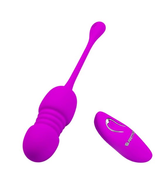 Callieri Huevo Vibrador con Thrusting y Control Remoto