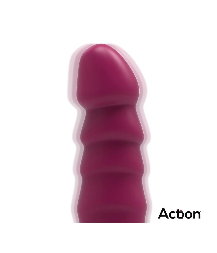 Rocket Vibrador con Thrusting Ultra Jet Thruster con Potente Ventosa