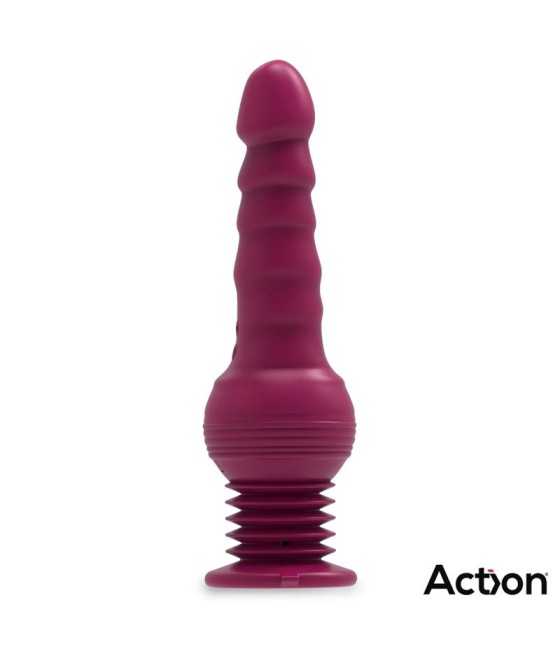 Rocket Vibrador con Thrusting Ultra Jet Thruster con Potente Ventosa