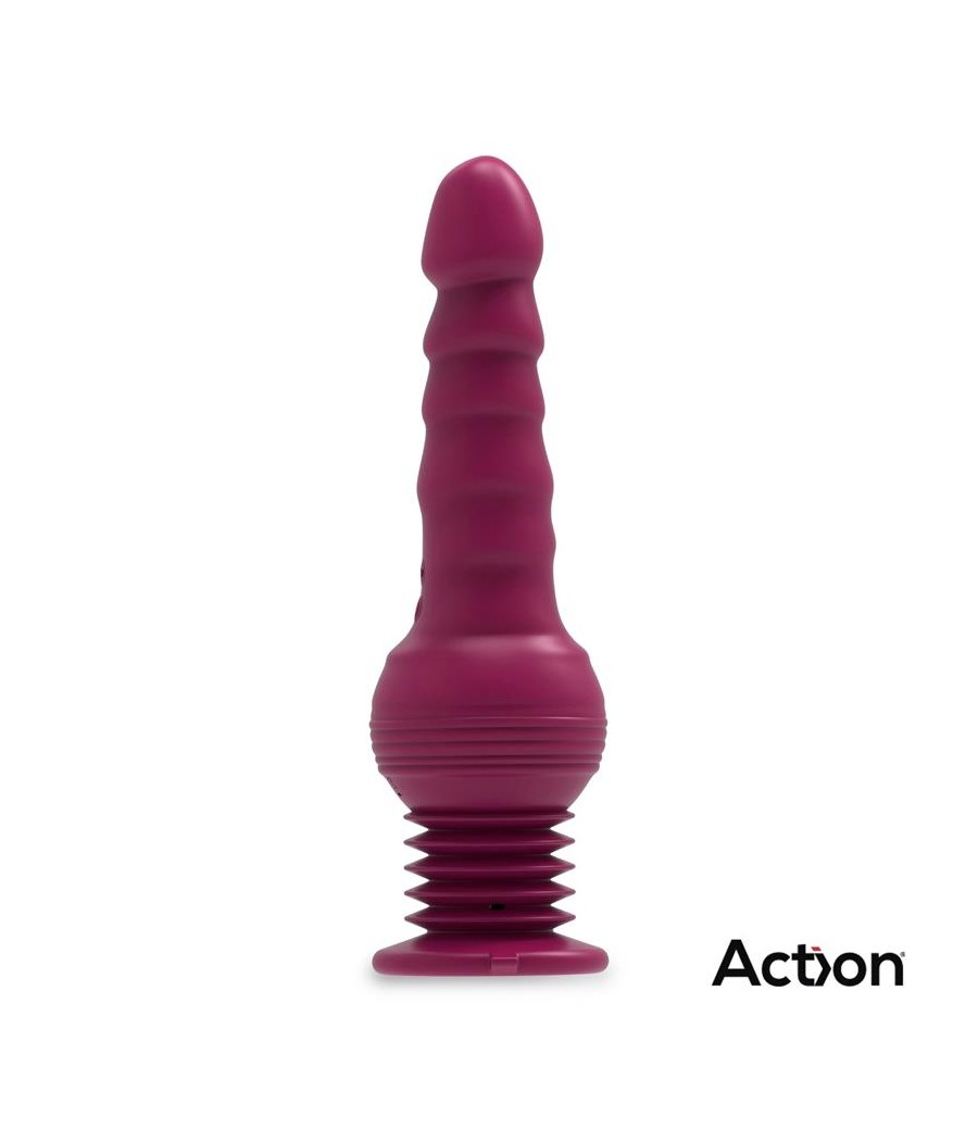 Rocket Vibrador con Thrusting Ultra Jet Thruster con Potente Ventosa