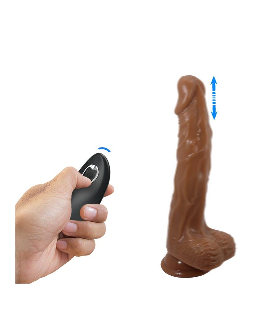 Bodach Dildo con Vibracion Rotacion y Thrusting